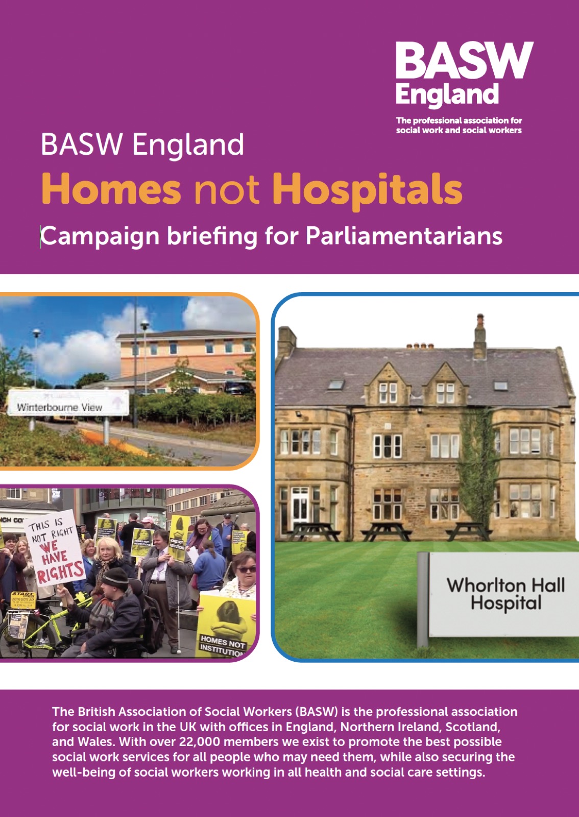 Homes not Hospital - briefing