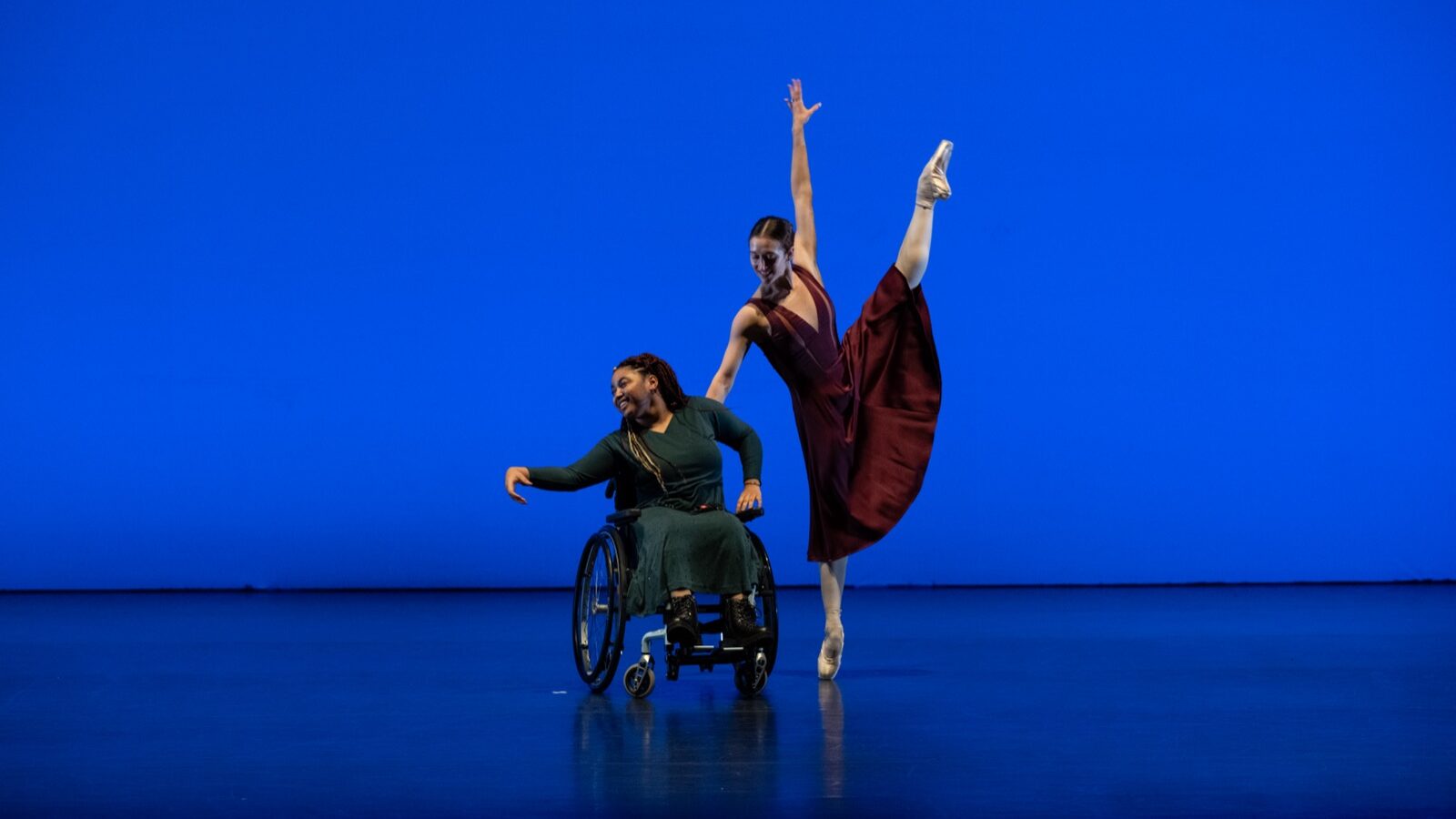 Denecia Allen and English National Ballet’s Alice Bellini