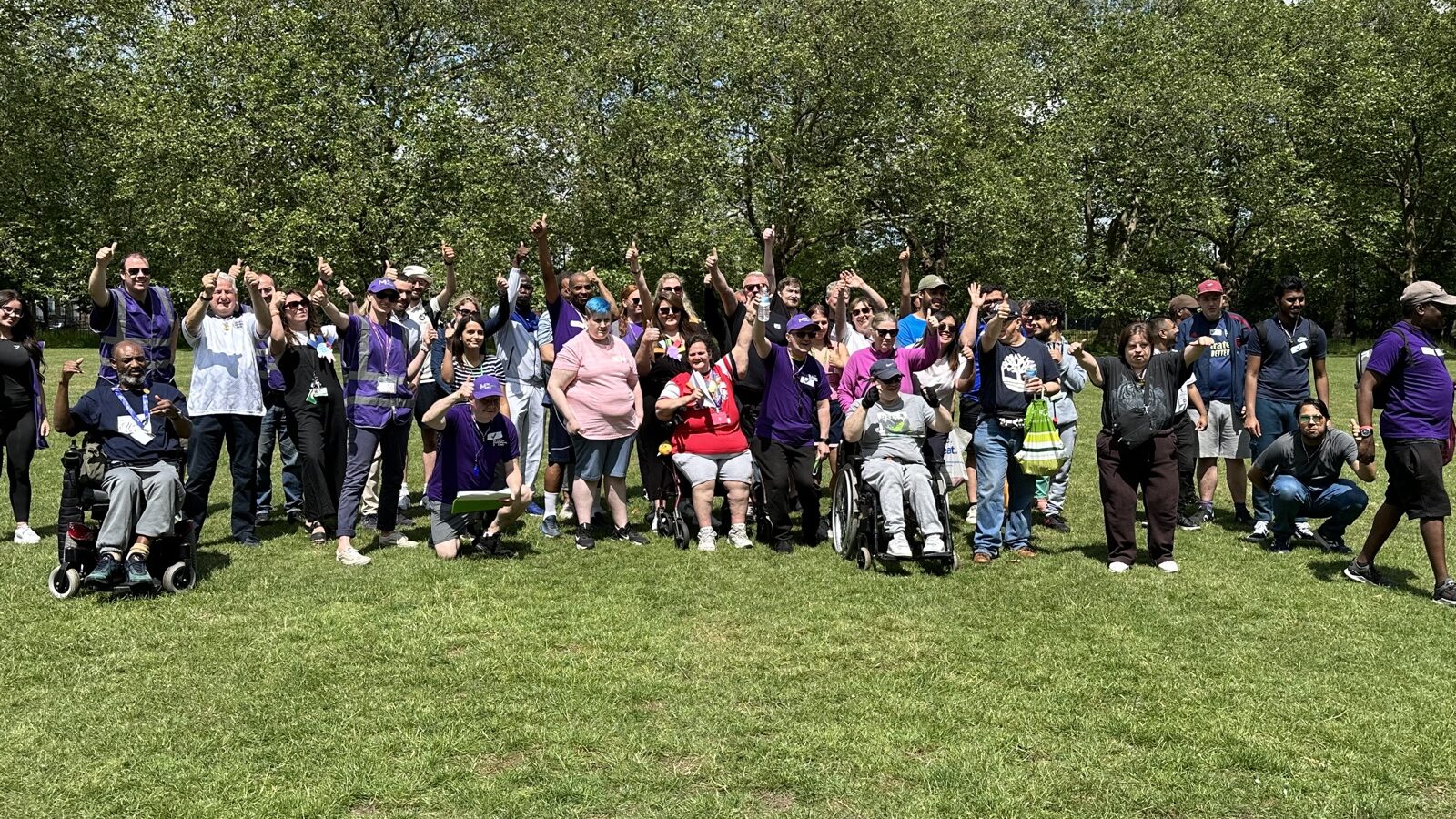 Elfrida sports day group in field