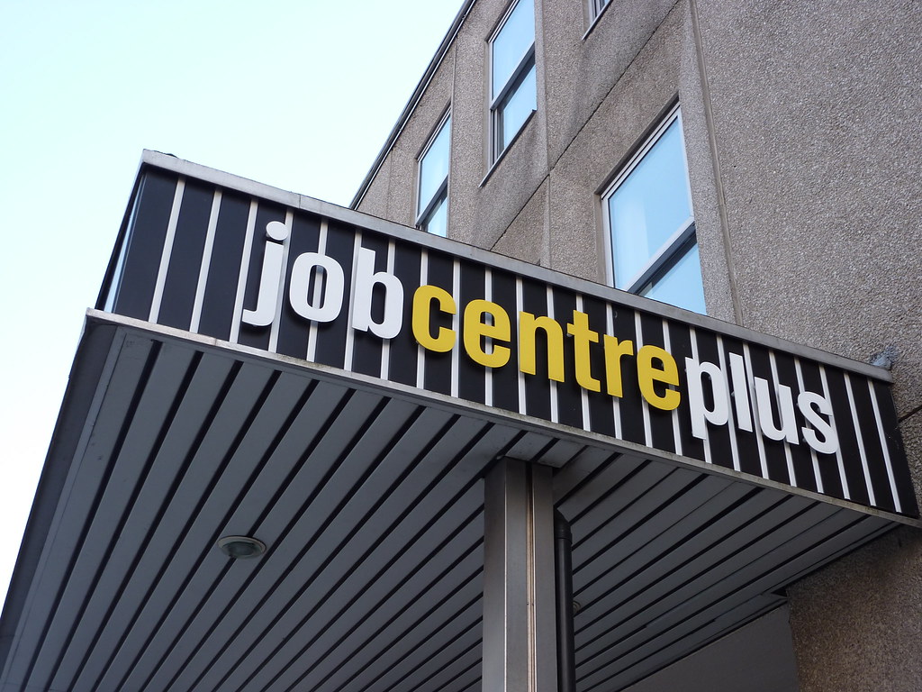 JobCenterPlus sign