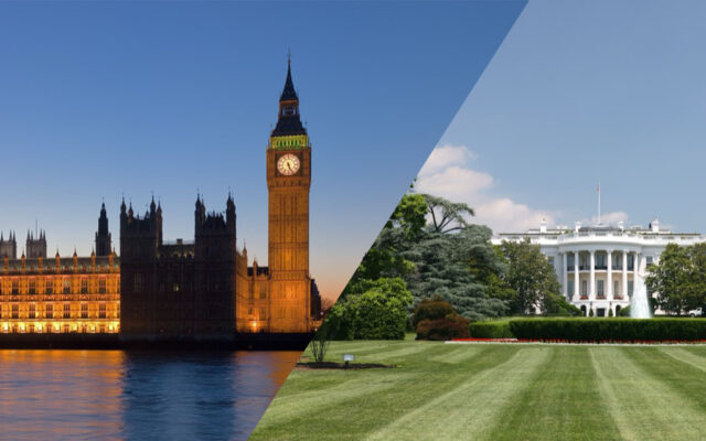 Palace of Westminster, and White House