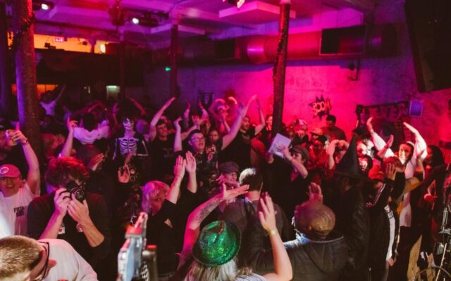 Dancers at club night at Bubble Club