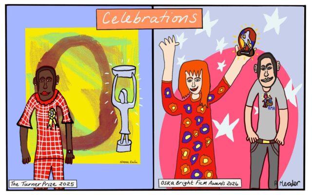 Celebrations: Turner Prize 2025 and OSKA Bright Film Awards 2026